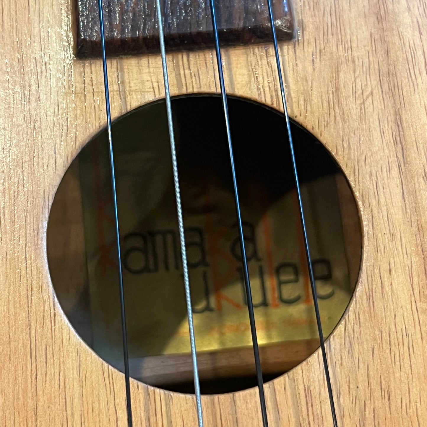 CLEAN 1950's Kamaka Gold Label SAIL HEADSTOCK Tenor Ukulele Professional Uke