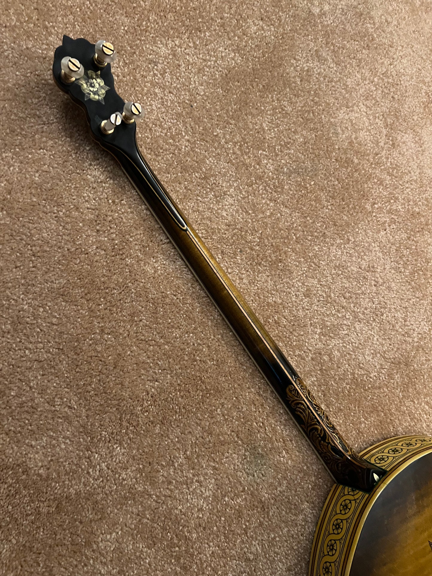 1953 Vega VOX Plectrum Banjo Renee Karnes 1928 De Luxe Conversion Vegavox Vegaphone Deluxe