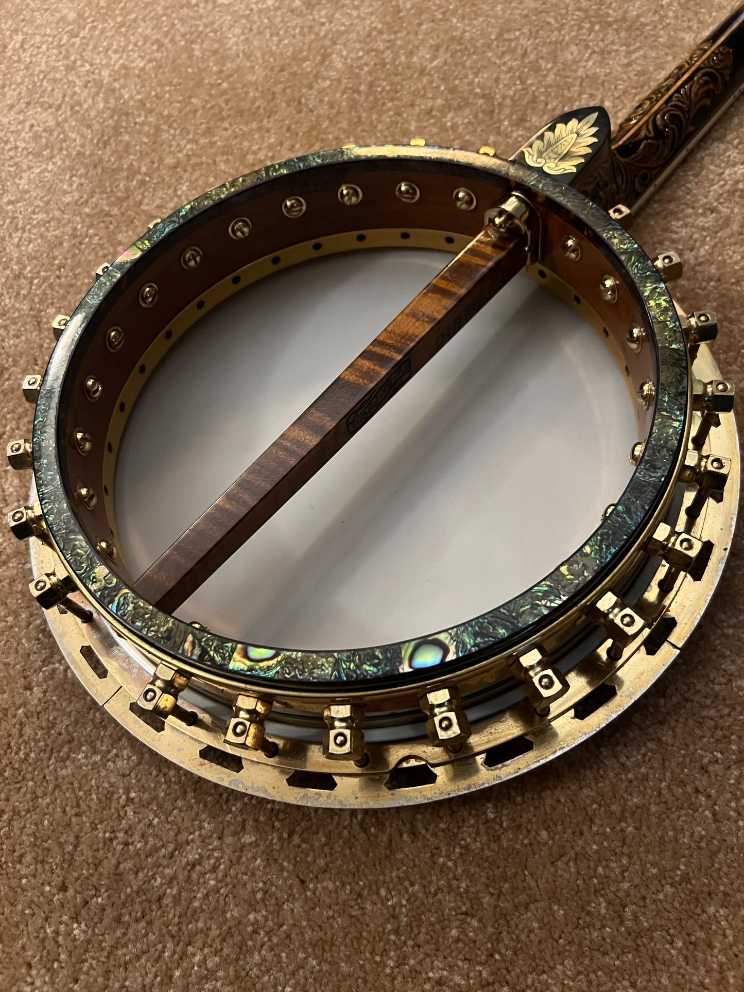 1953 Vega VOX Plectrum Banjo Renee Karnes 1928 De Luxe Conversion Vegavox Vegaphone Deluxe