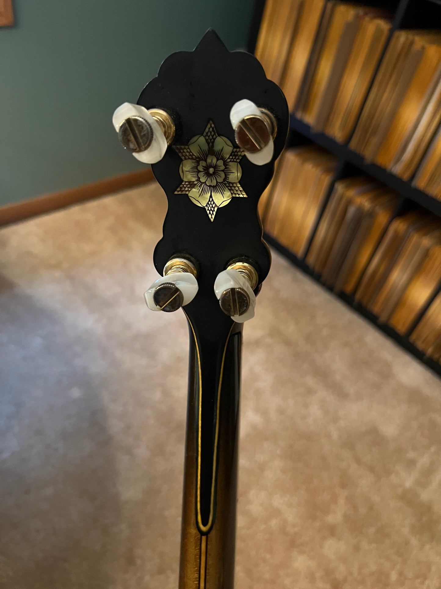 1953 Vega VOX Plectrum Banjo Renee Karnes 1928 De Luxe Conversion Vegavox Vegaphone Deluxe