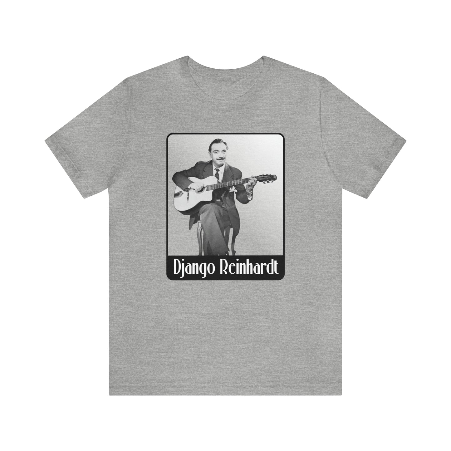 Django Reinhardt Selmer Gypsy Jazz Guitar T-Shirt