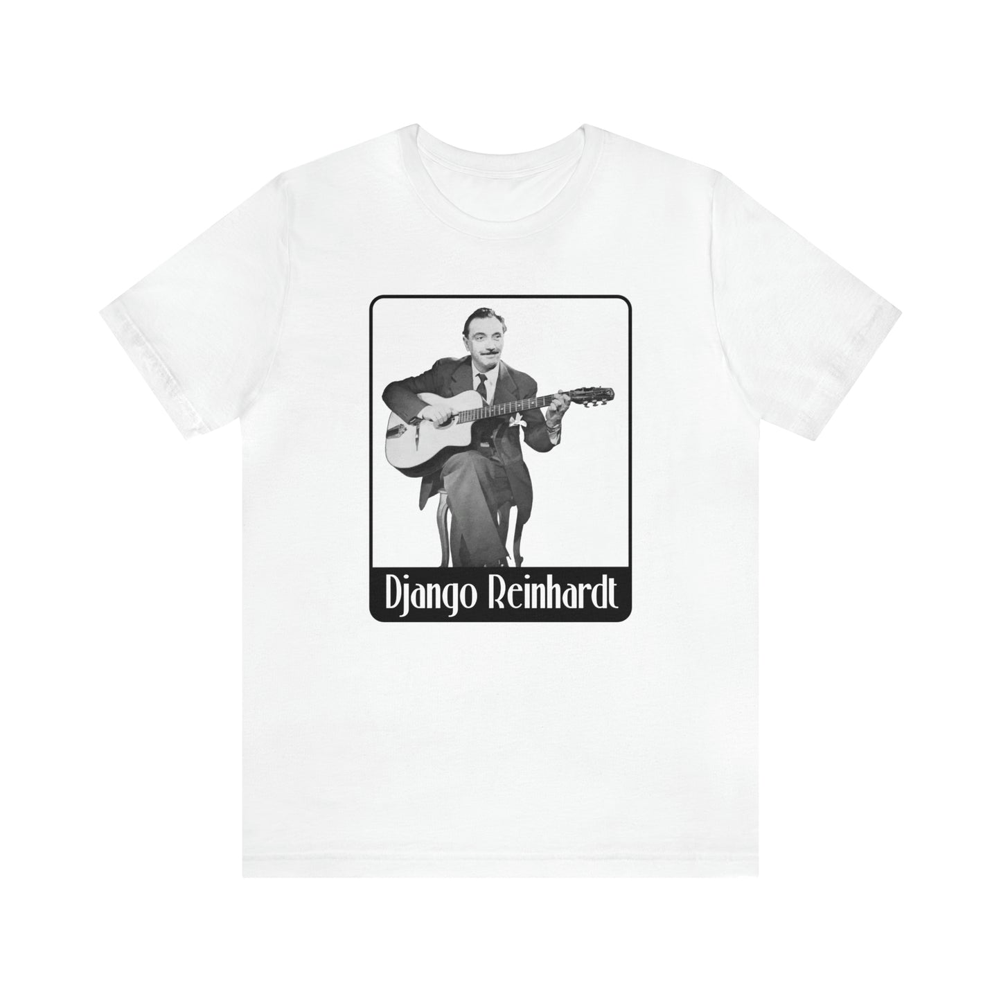 Django Reinhardt Selmer Gypsy Jazz Guitar T-Shirt