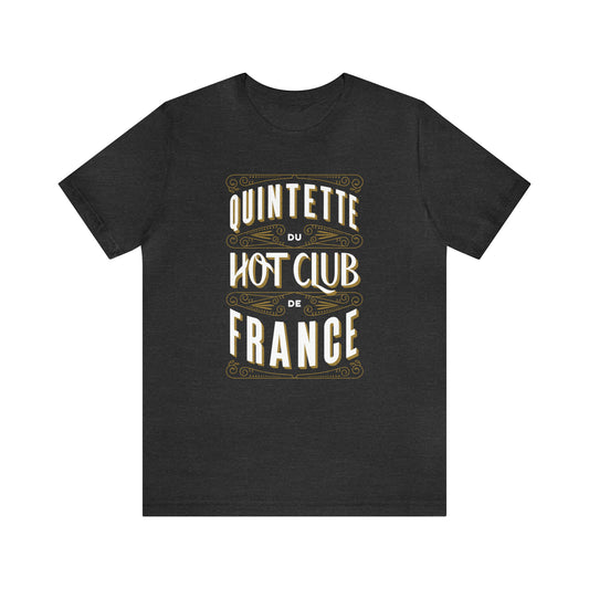 Quintette of the Hot Club of France QHCF Gypsy Jazz T-Shirt